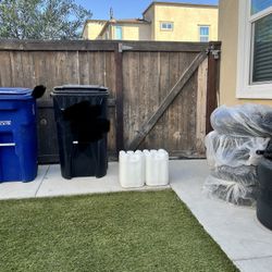 2 5gal White Jug Aquarium Fish Tank