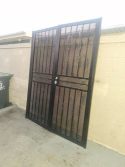 Metal Security Double Door
