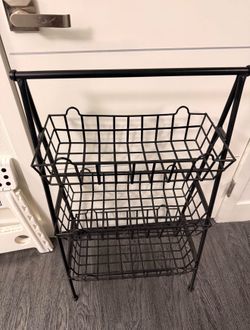 Metal Fruit 3 tier basket 34” height