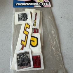Powerlight BMX Decals nos 