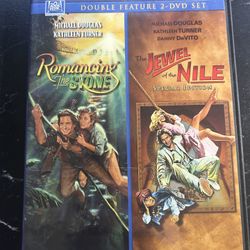 Romancing The Stone And The Jewel Of The Nile DVD