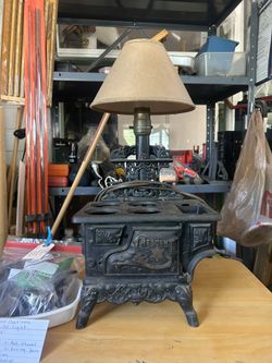 Vintage Crescent cast iron stove