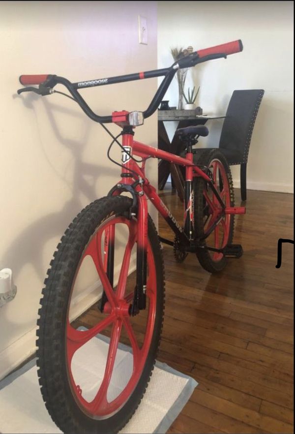Mongoose grudge wheelie bike trades for blocks flyer or big ripper se