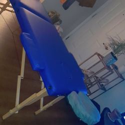 Blue Massage Table