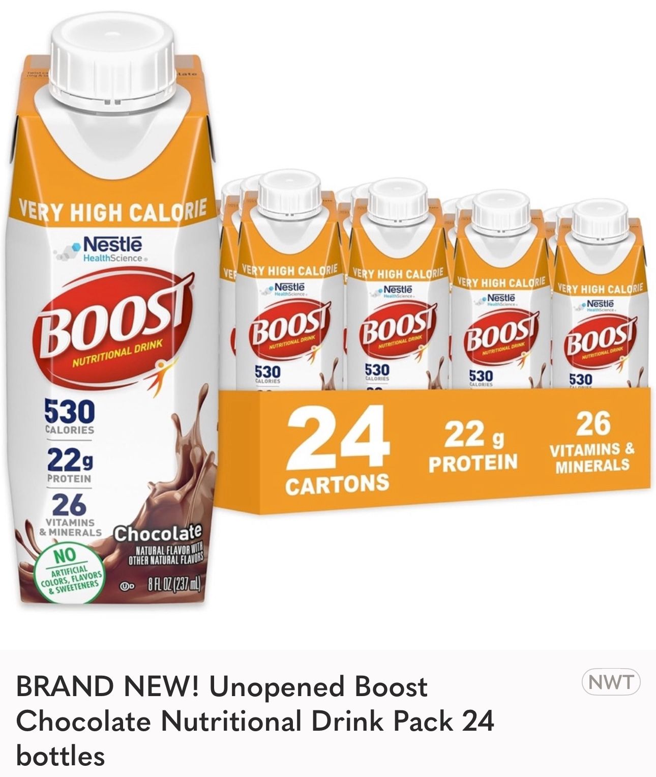 Brand NEW FRESH Unopened Bottles Manufacturer Sealed