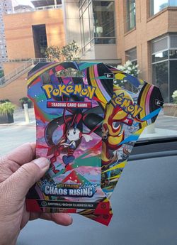 Qty: 2 - Pokemon TCG: Mega Evolution - Chaos Rising Sleeved Booster Pack