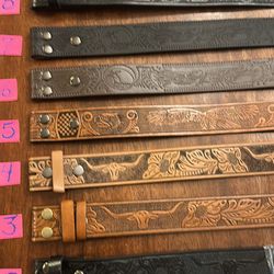 Great Western Style Belts FOR LESS $$$