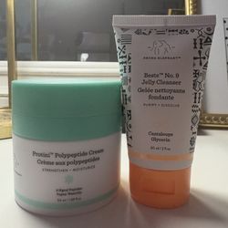 Drunk Elephant Cleanser and Cream