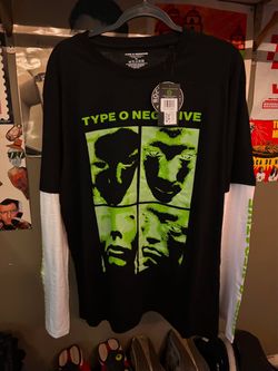 Type o negative long sleeve band tee shirt