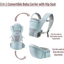 Hip Seat + Baby Carrier 3-in-1 Model