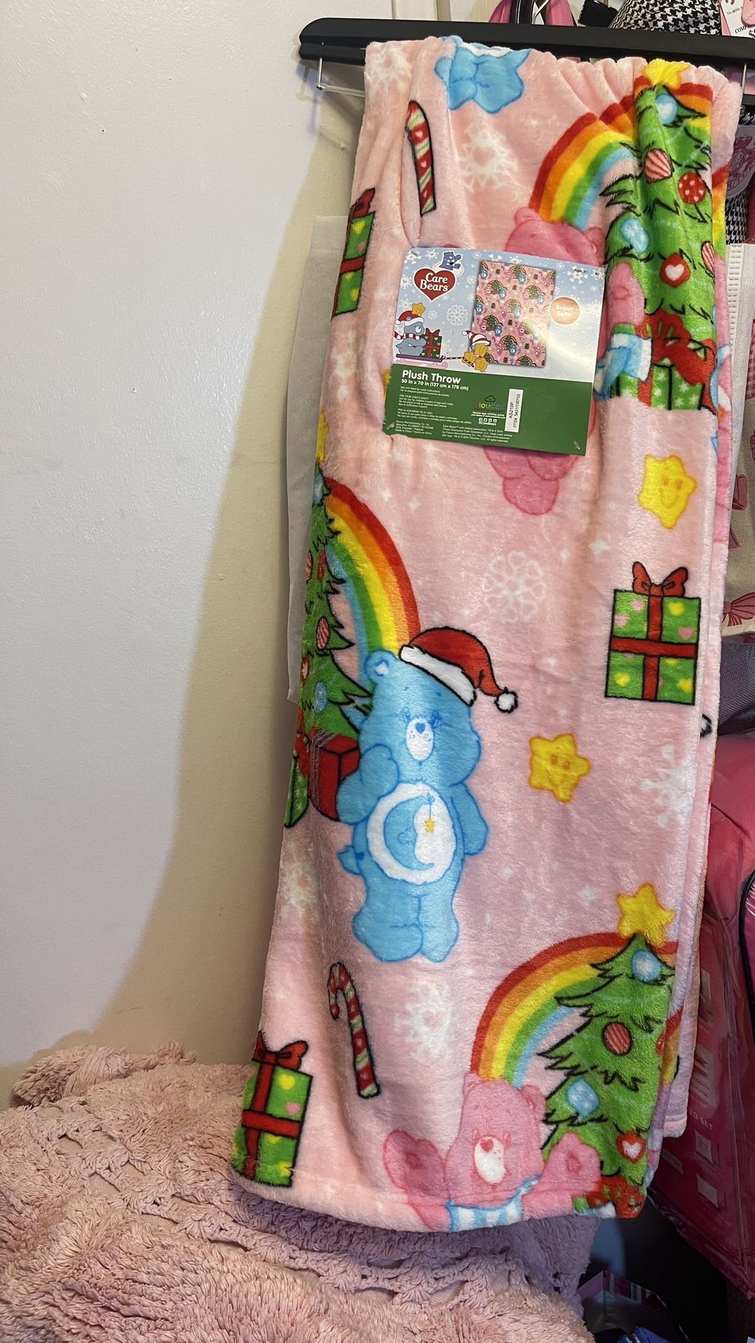 Carebears Throw NWT