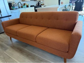 Orange couch
