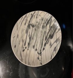 Urban outfitters ceramic splatter paint salad plate