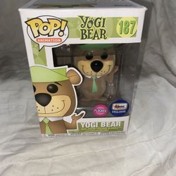Yogi Bear Funko Pop (Flocked)