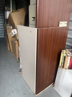 Desk And File Cabinets