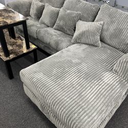 Deep Chaise Stylish Sectional!