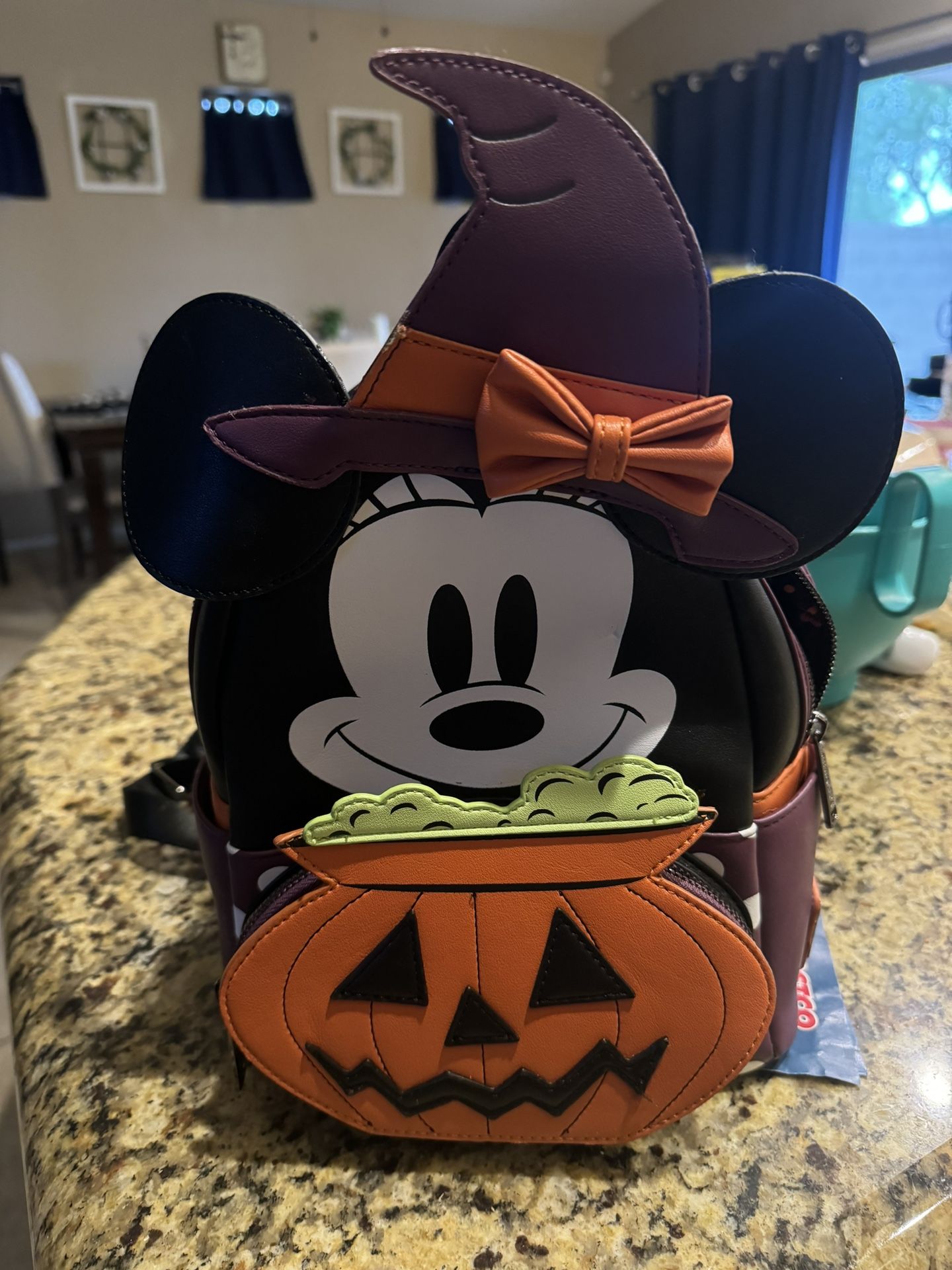Mickey Mouse Halloween LoungeFly Mini Backpack