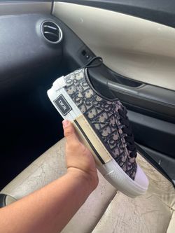 dior b23 brown with white
