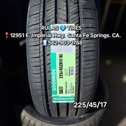 225/45/17 GOODRIDE TIRES ¤Brand new tires / Llantas nuevas ¤