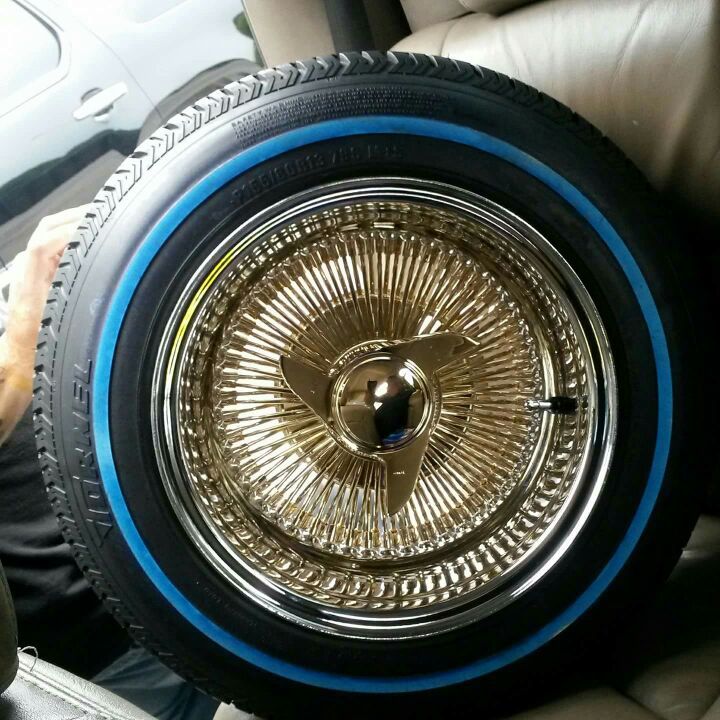 13x7s New Center gold Rims Nd Tiers
