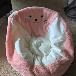 Pink Bunny Bean Bag