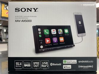 Sony car stereo With INSTALLATION apple CarPlay android auto Bluetooth USB auxiliary