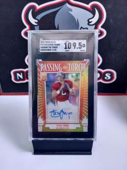 2025 PANINI ELITE PTS-SYG STEVE YOUNG PASSING THE TORCH 11/25