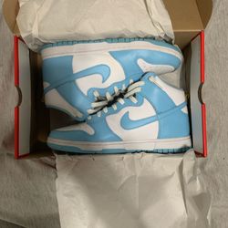 Nike Dunk High Blue Chill Size 10.5