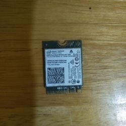 Intel Dual Band WiFi Cards 