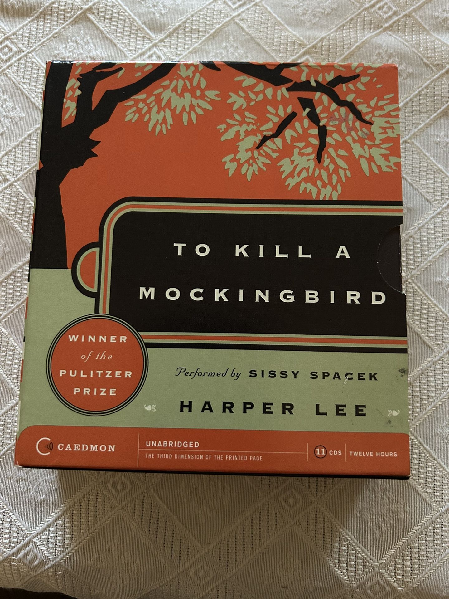 BOOK ON CD: “To Kill A Mockingbird, “ In Excellent Condition