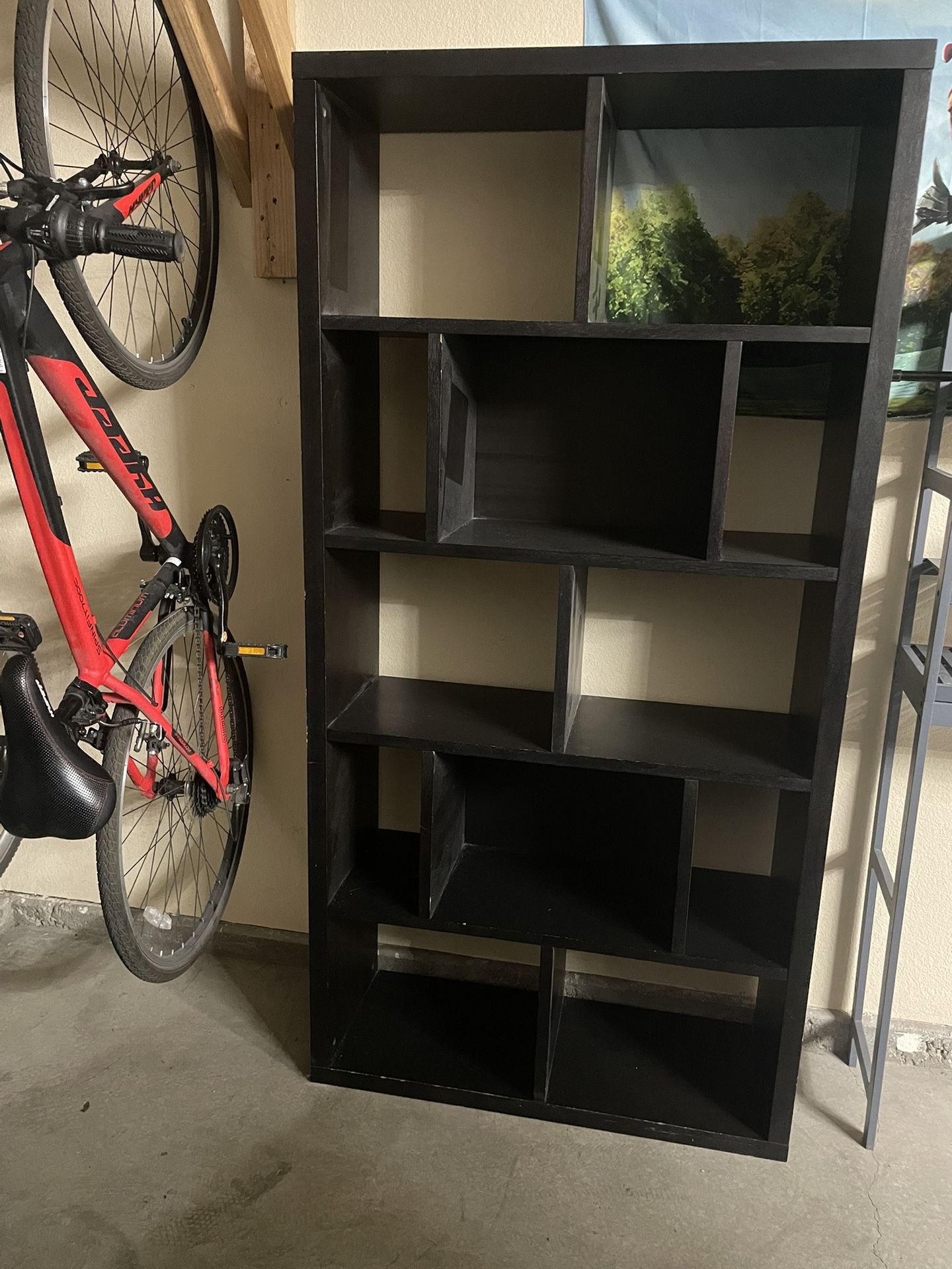 Black Shelf Organizer