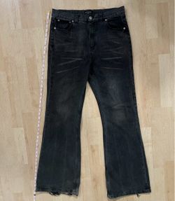 Balenciaga lost tape flared jeans