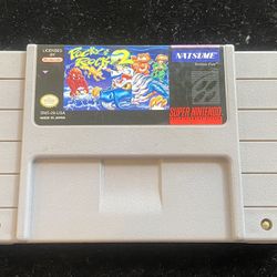 Super Nintendo Entertainment System (SNES)Pocky & Rocky 2 Game Cartridge 