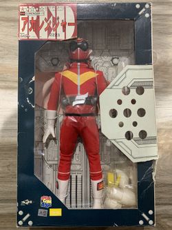 Vintage Real Action Heroes Medicom Toys Red Gorenger