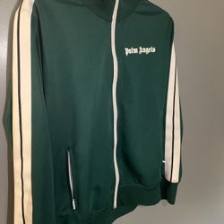 Palm angels forest Green Sweatshirt