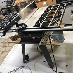 Industrial Cast Steel Table Saw
