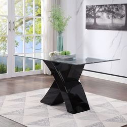 Contemporary Pervis Dining Table 60x36x30