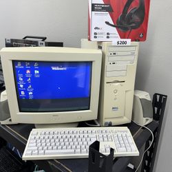 Vintage Dell Dimension 4100 Computer System