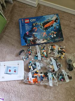 NEW (open box) Lego submarine kit