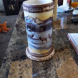 Vintage Coors Somewhere Near Golden, Colorado 4th Edition Beer Stein