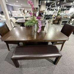 6 Pc Dining Table 