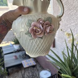 Antique Rose Vase