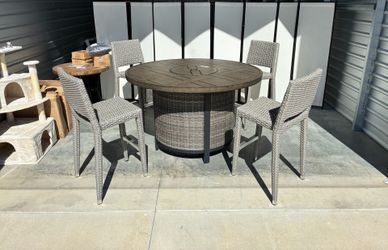 Brand New Athena Fire High Dining Set, 5pc July 4th Sale!!!