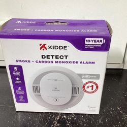 🔥 Kidde Detect 30CUD10-V Smoke + Carbon Monoxide Alarm Voice Alerts 10YR Batt