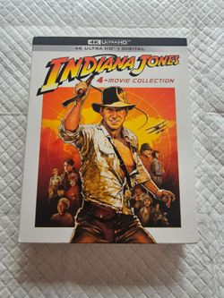 4K ULTRA HD INDIANA JONES 4 - MOVIE COLLECTION