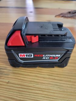Milwaukee Red Lithium M18 5.0 Battery