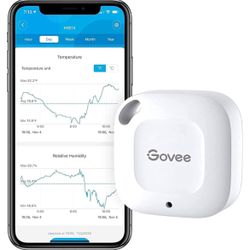 Govee  Wireless Thermometer, Mini Humidity Sensor  2 Pack 
