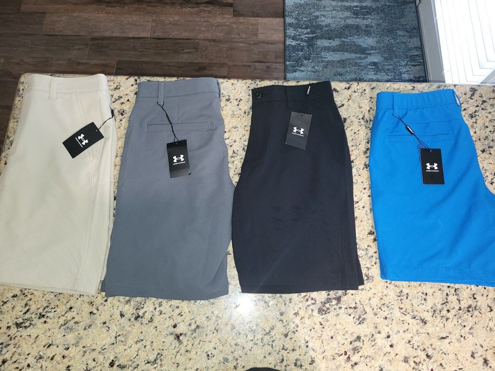 NEW STYLE UNDER ARMOUR GOLF SHORTS