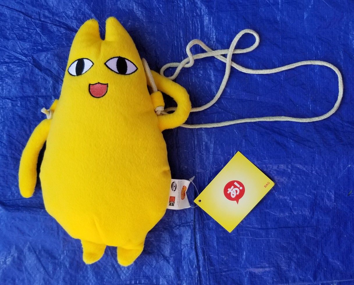 Anime Chiyo-chichi plush shoulder bag!