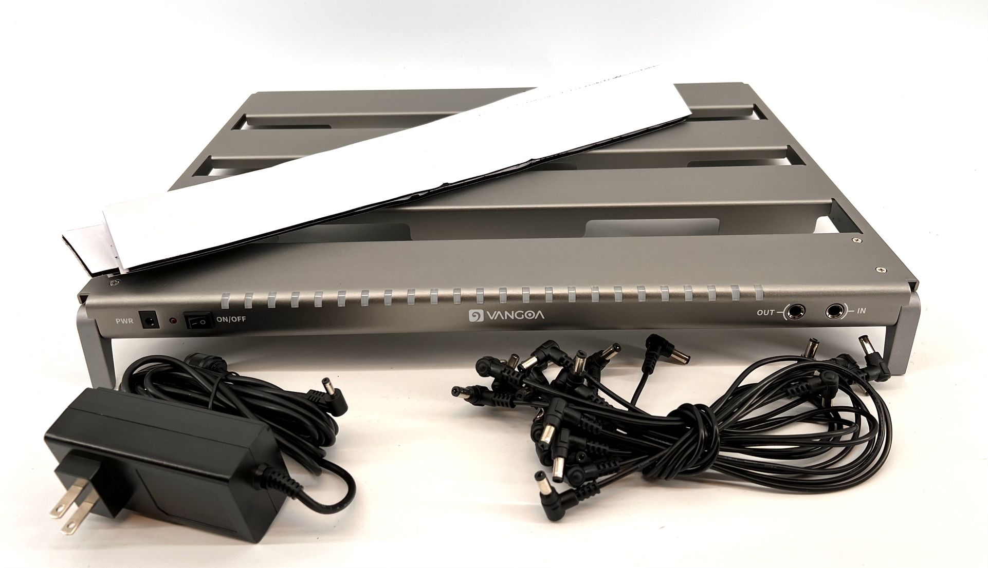 Vangoa Guitar Pedal Board with Isolated Power Supply, PD-M